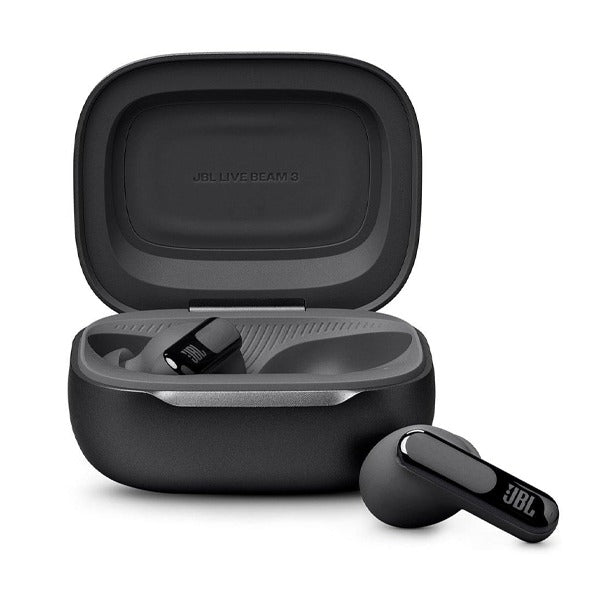 JBL Live Beam 3 True Wireless Earbuds with Screen | Black JBL Live Beam 3 True Wireless Earbuds with Screen | Black